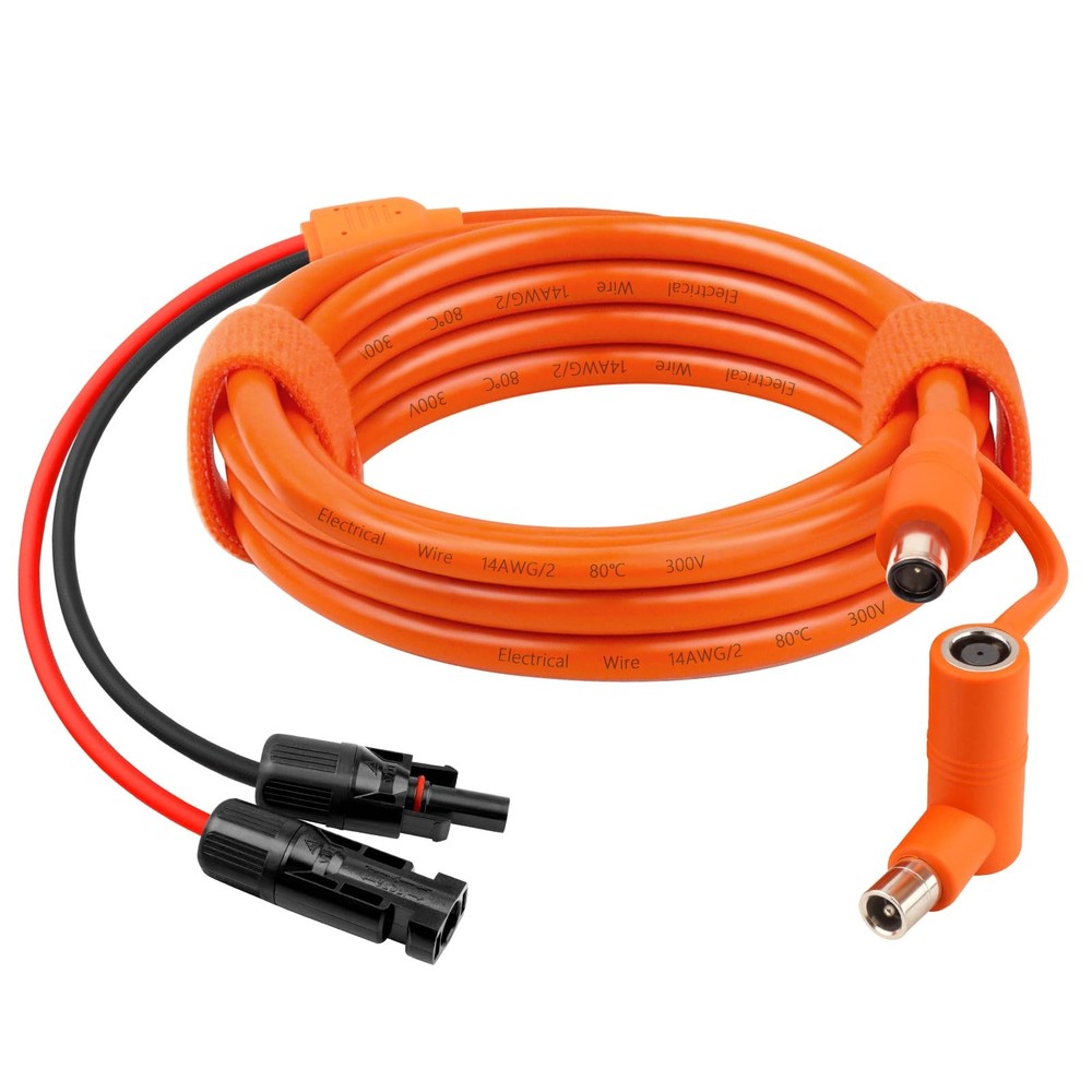 XRDS -RF Solar Panel to DC 8mm Adapter Cable 6FT, Connector 6 FT