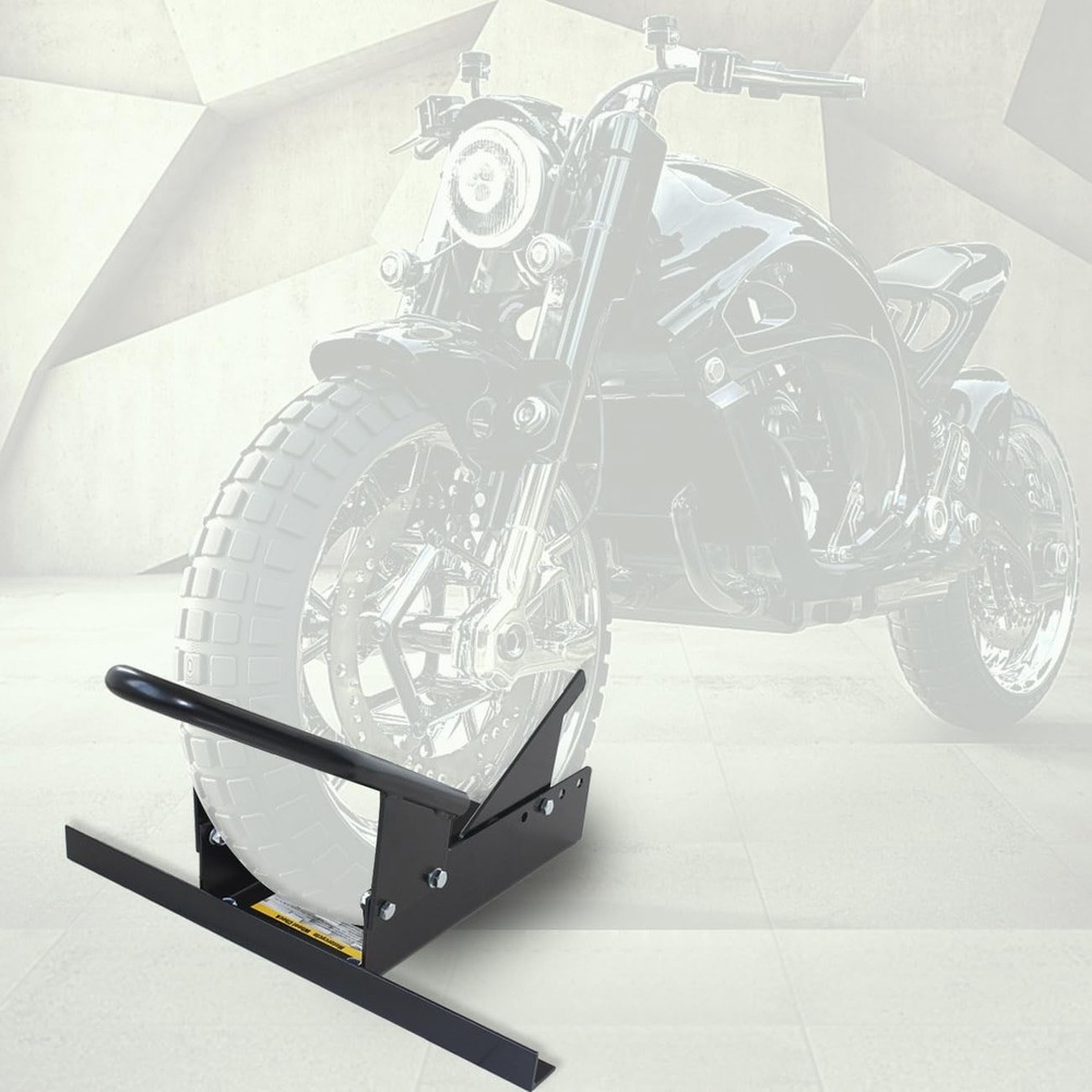 Standard Motorcycle Wheel Chock with Pivoting Cradle