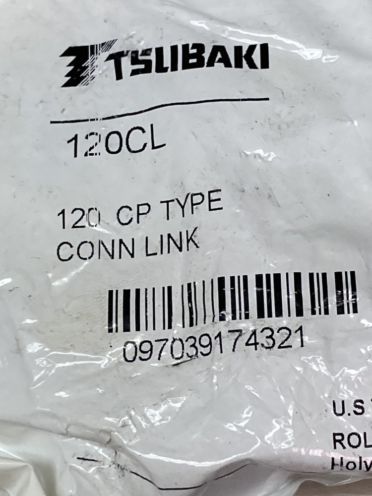 Tsubaki,120CL,Connector Link CP Type