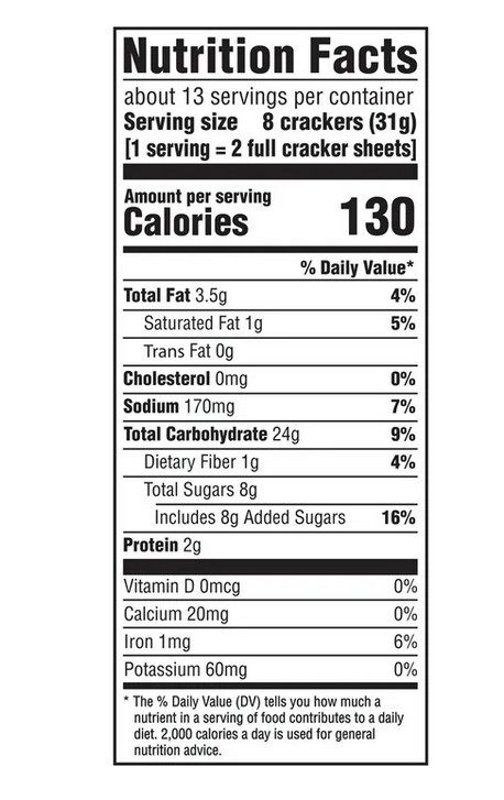 NABISCO GRAHAMS Original Graham Crackers, 14.4 oz