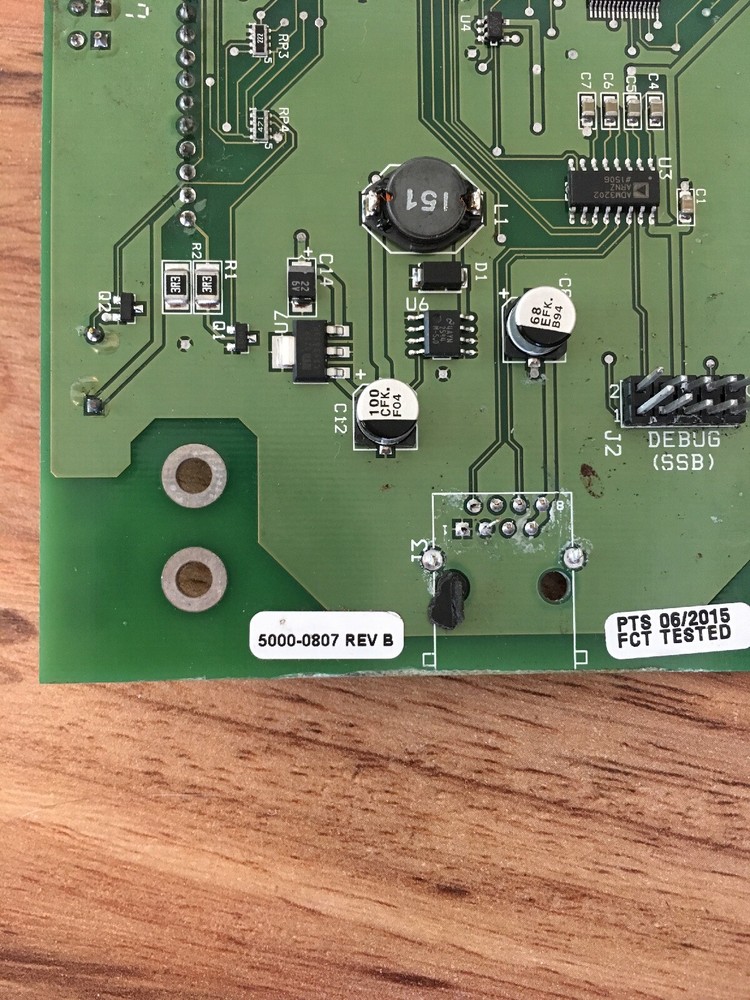 Sterilox front panel board 500-0807