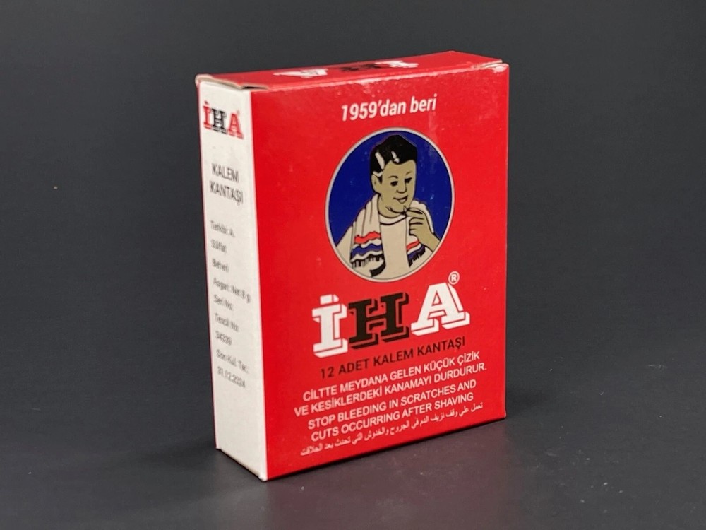 12PC IHA Styptic Pencils STOPS BLEEDING FAST FOR RAZOR CUTS