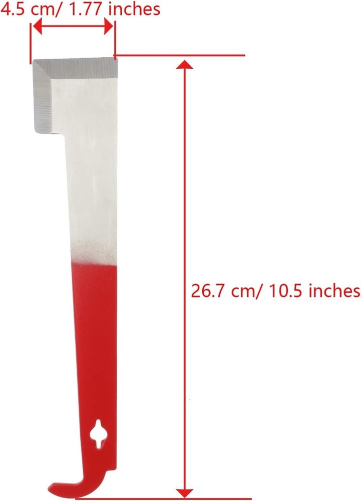 Long-lasting Beekeeping Hive Tool - J Hook for Frame Lifting & Wax Removal