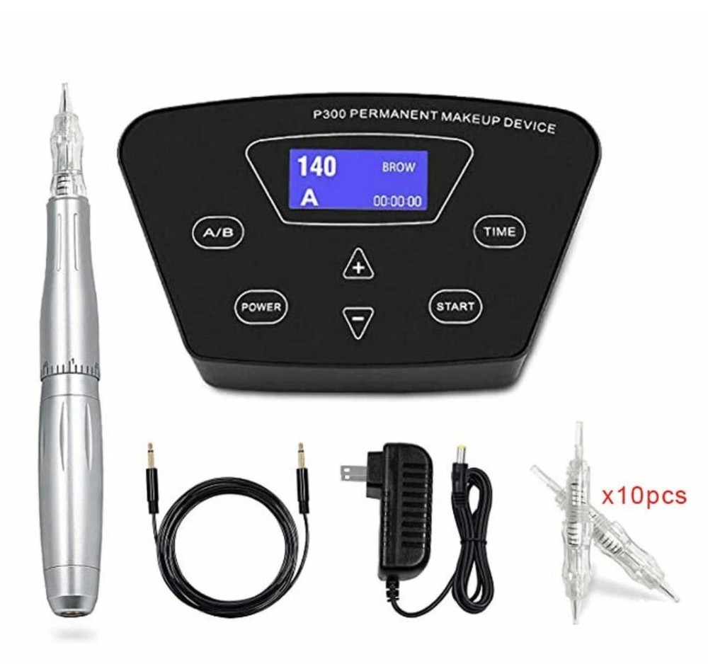 Permanent Makeup Machine, P300 Permanent Makeup Device Kit New Open Box