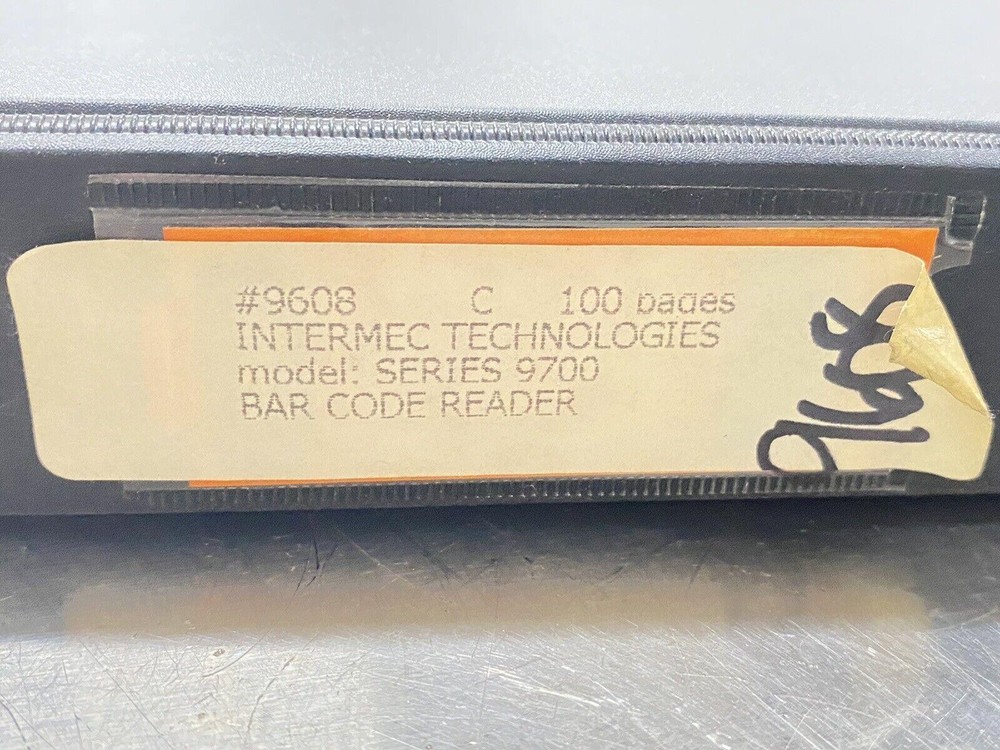 Intermec Technologies 9710 9720 Wedge Reader - Users Guide / Instruction Manual