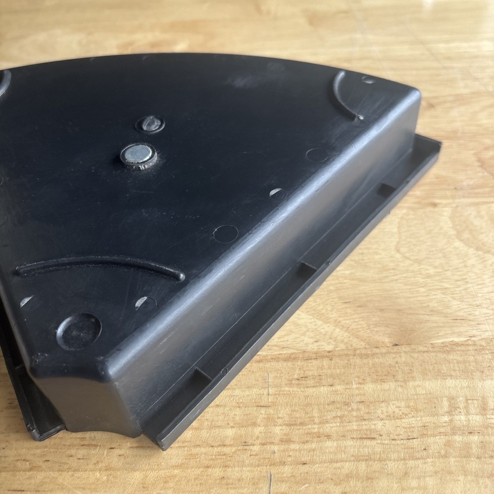 Craftsman Triangular Pie Shaped Magnetic Tray Bin Tool Box Organizer Black READ!