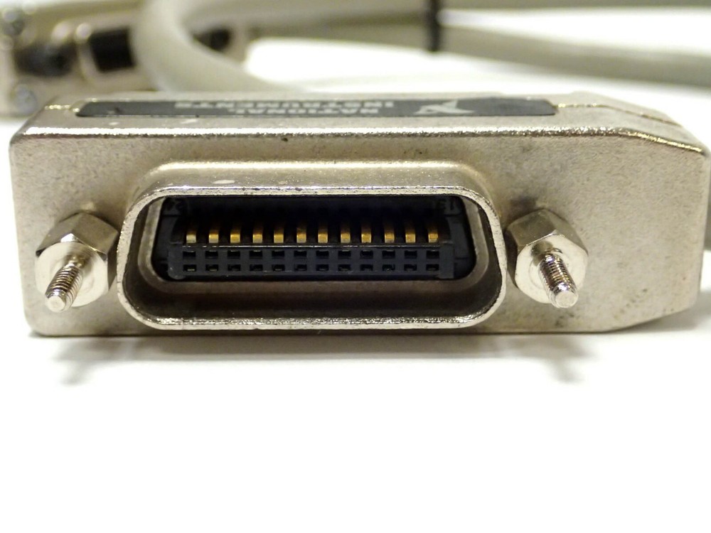 NATIONAL INSTRUMENTS 763061-01 X2 GPIB CABLE DOUBLE SHIELDED PLUG/RECEPTACLES 1M
