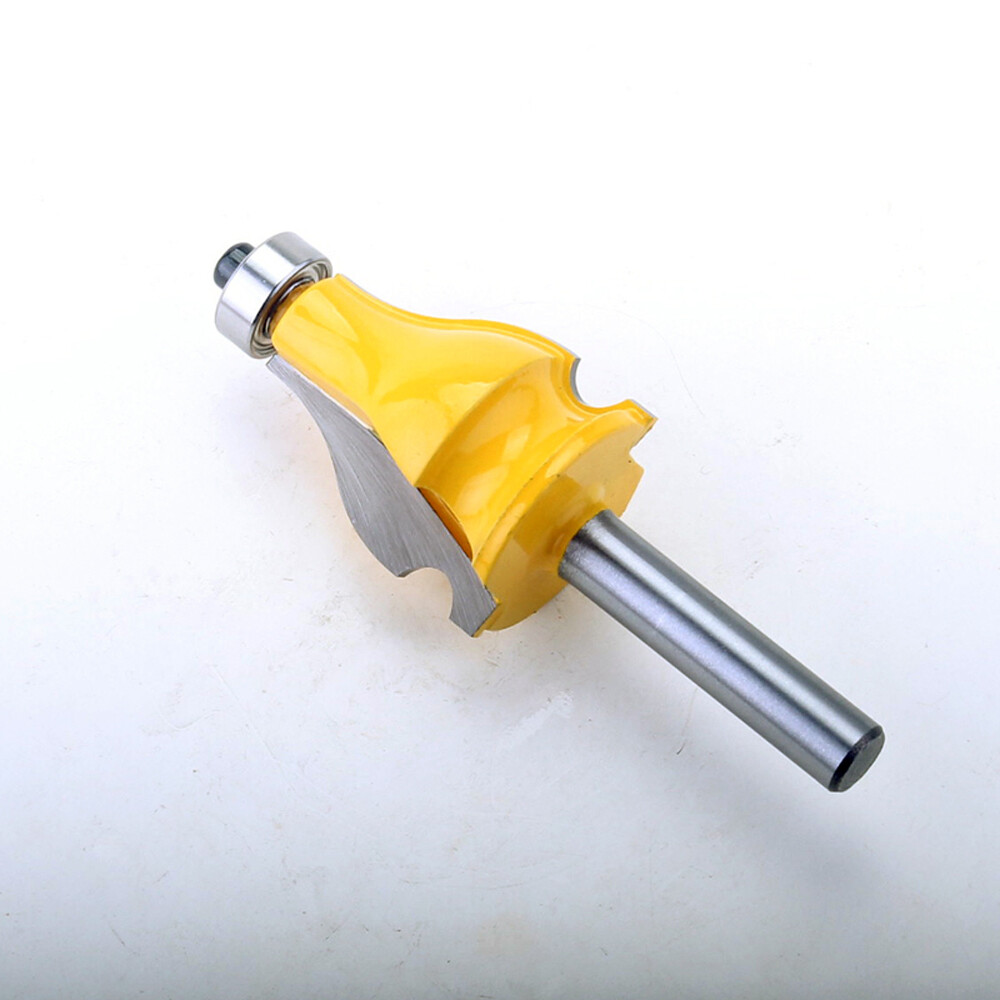 2PC 8mm Shank Thumbnail & Beaded 2 Bit Handrail Router Bit Set