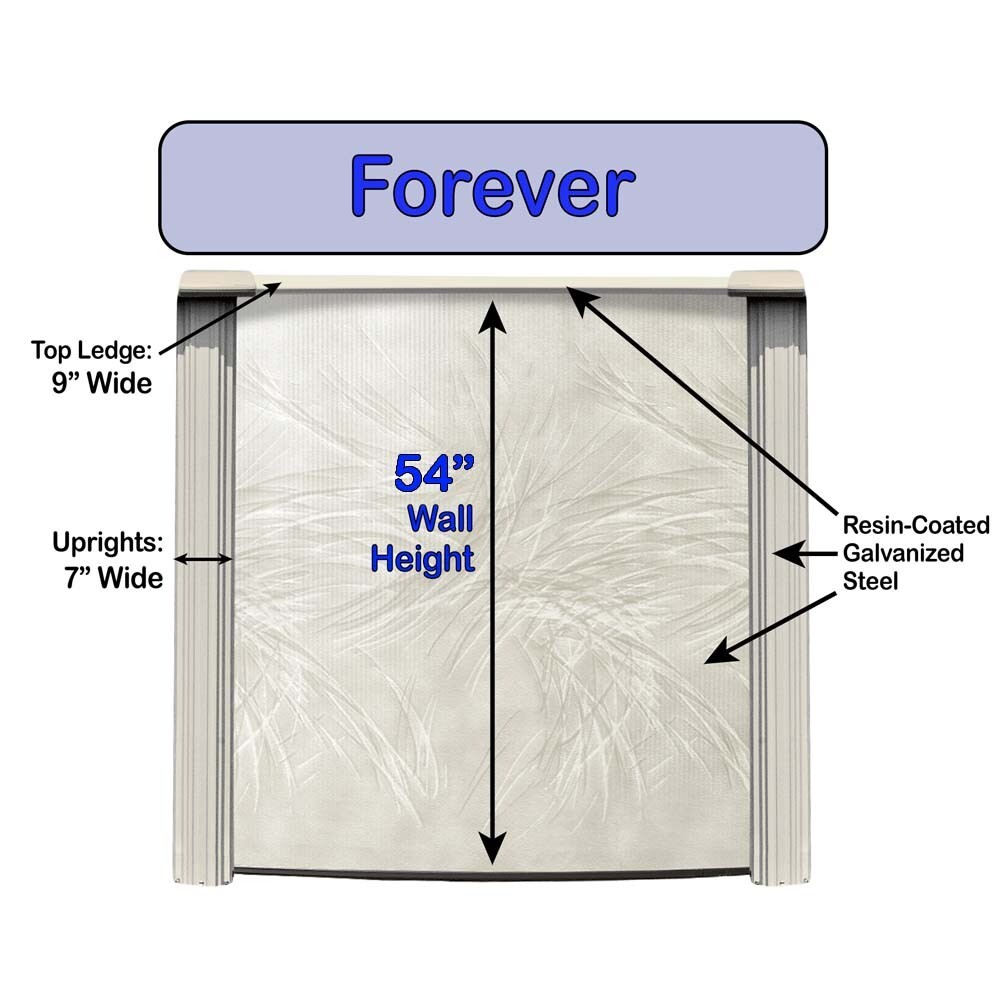 Forever by Lake Effect Pools Round Above Ground Pool Kit (Scratch & Dent)