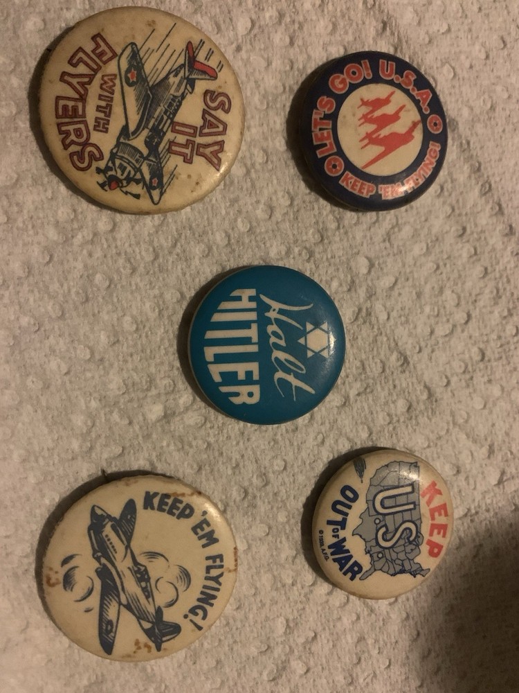 Ww2 American Home front Pins