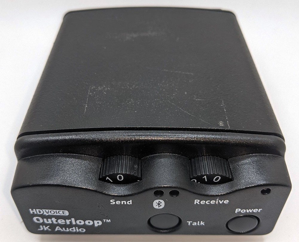 JK Audio Outerloop XLR M Intercom Belt Pack, READ!