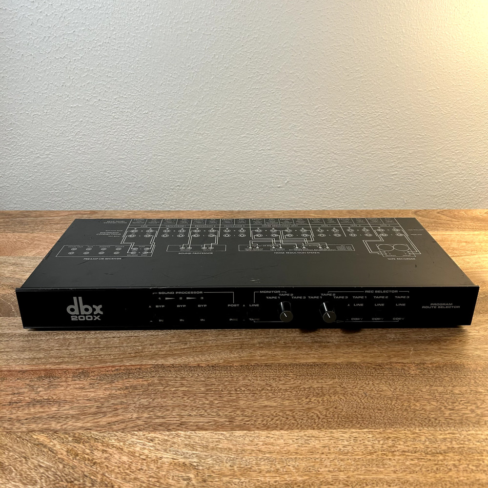 DBX 200X Tape Selector Switch / Program Route Selector - Tested