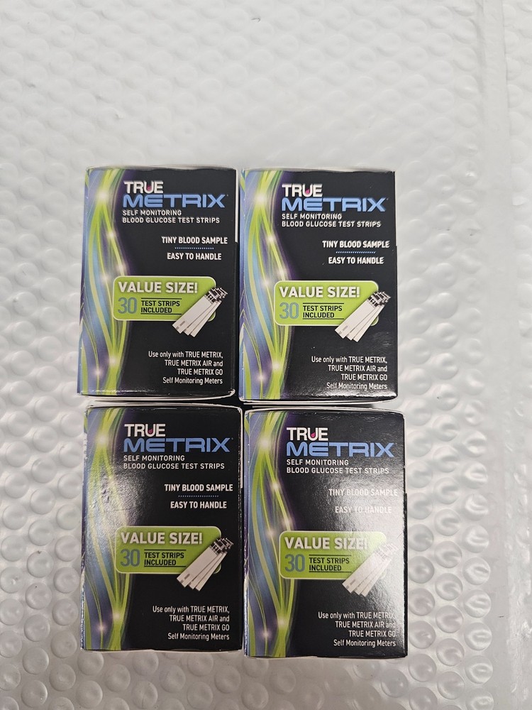 True Metrix 100ct Diabetic Test Strips Expires 7/2026 CHEAP! READ