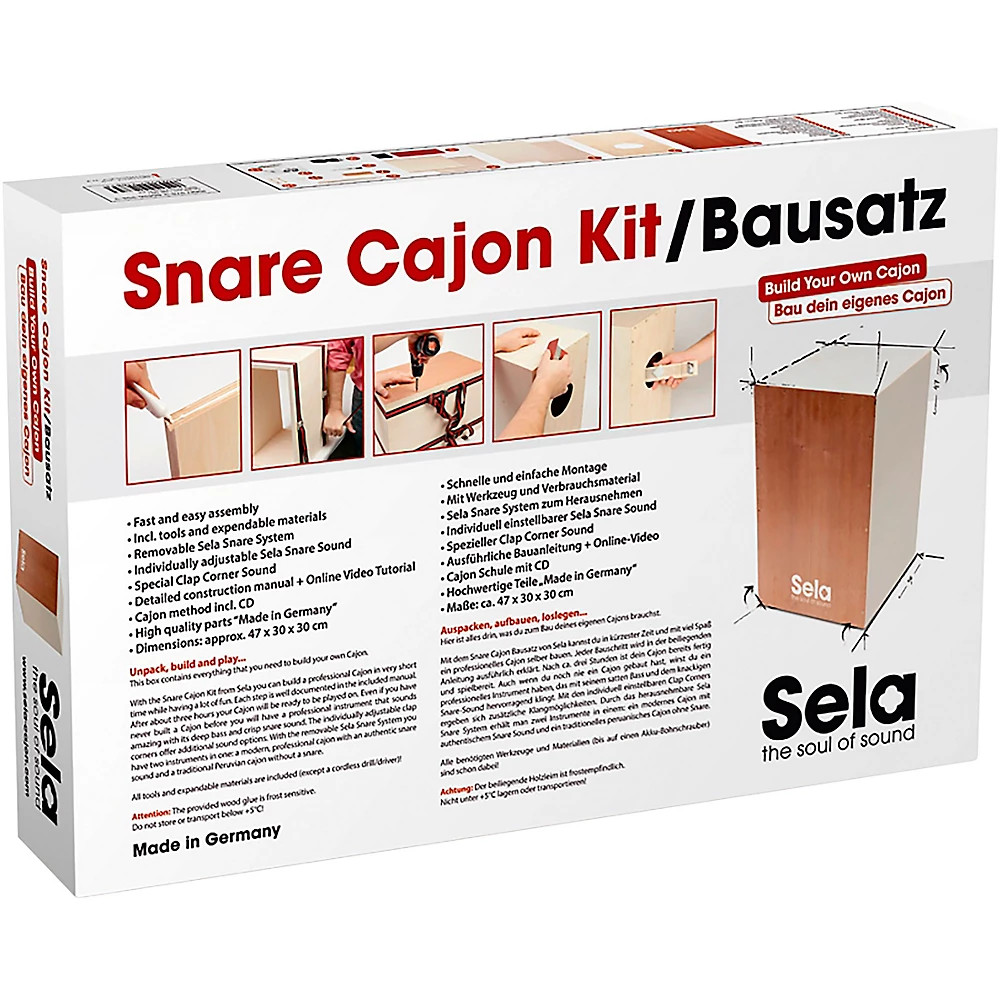 Sela Snare Cajon Kit