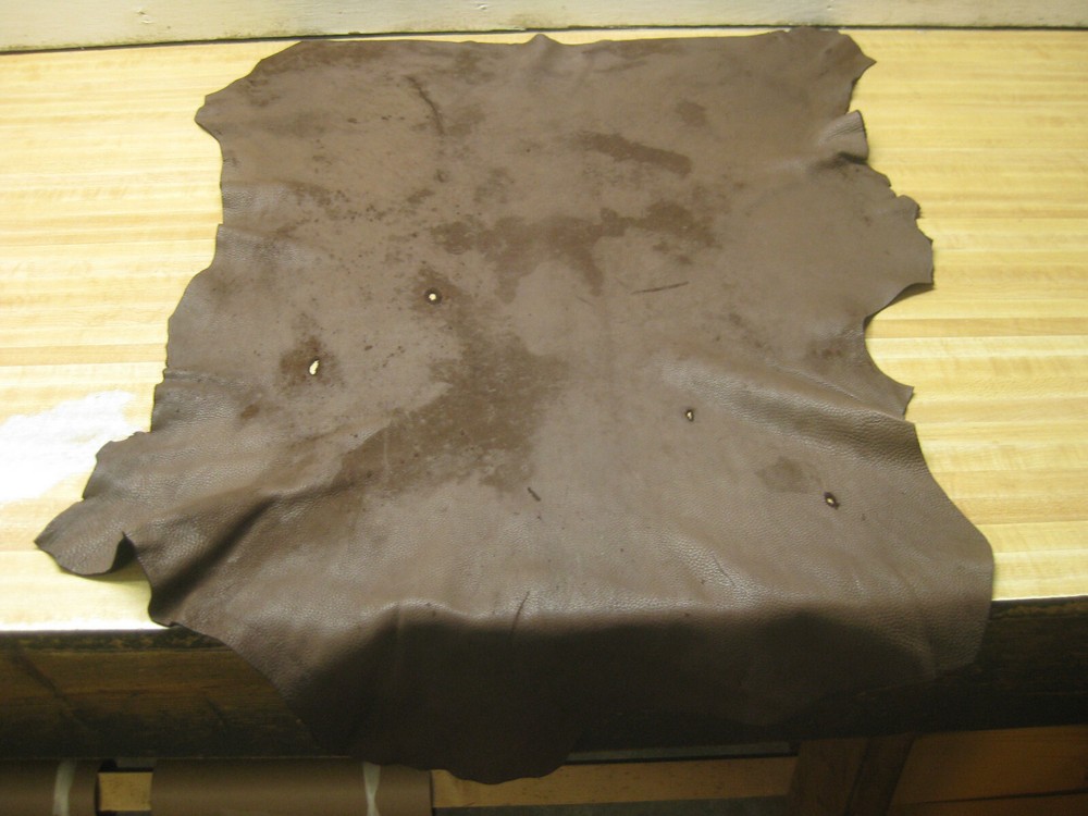 Brown Top Grain Deer Leather # 0009901 ROW  41