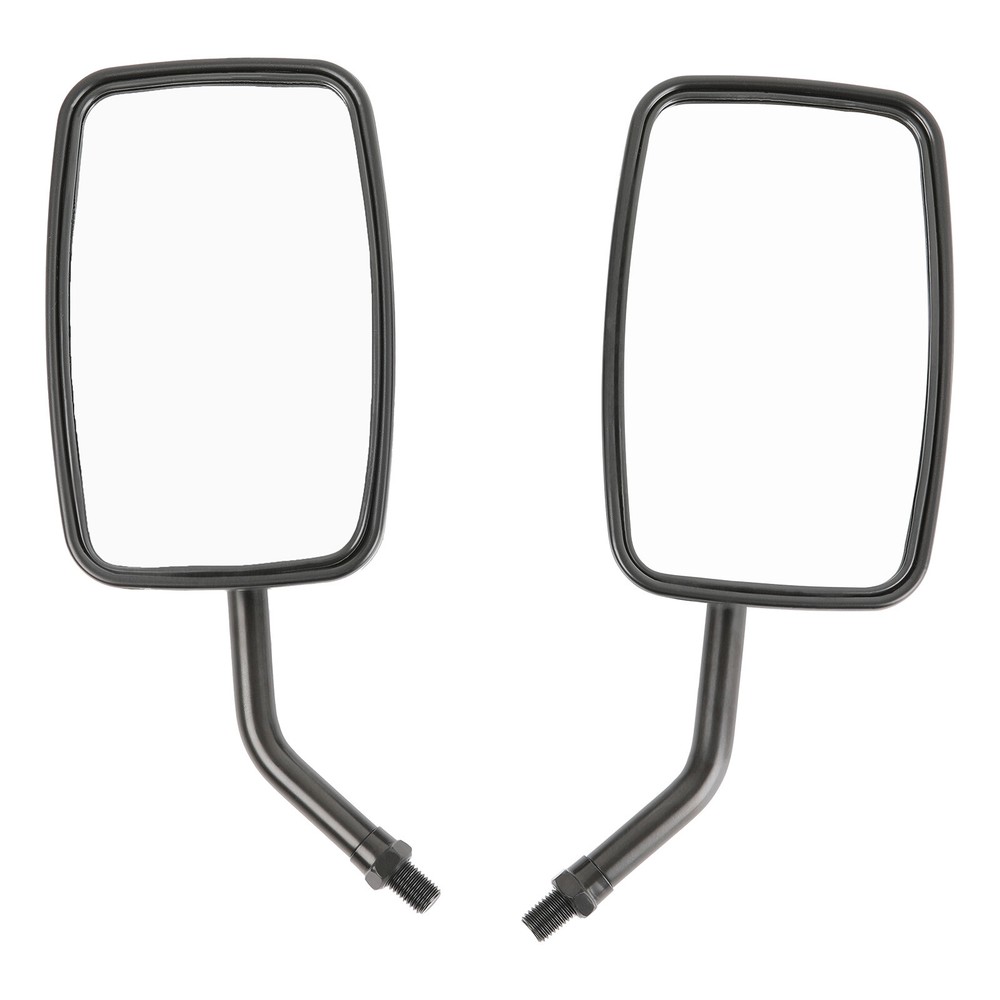 For Honda Shadow Phantom 750 VT750C2B Rectangular Motorcycle Mirrors Matte Black