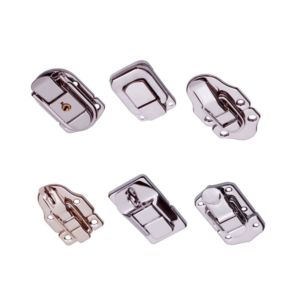 3 Pcs Hook Locks Tool Box Latch Replacement Case for Luggage Bag Clasp