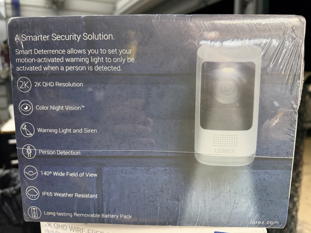 Lorex 2k Qhd Wire-Free Security System With Person Detection ￼