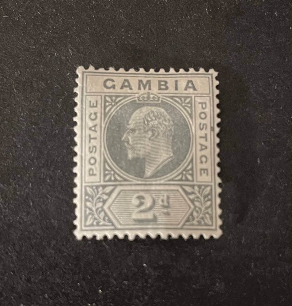 Stamps Gambia Scott #44 hinged