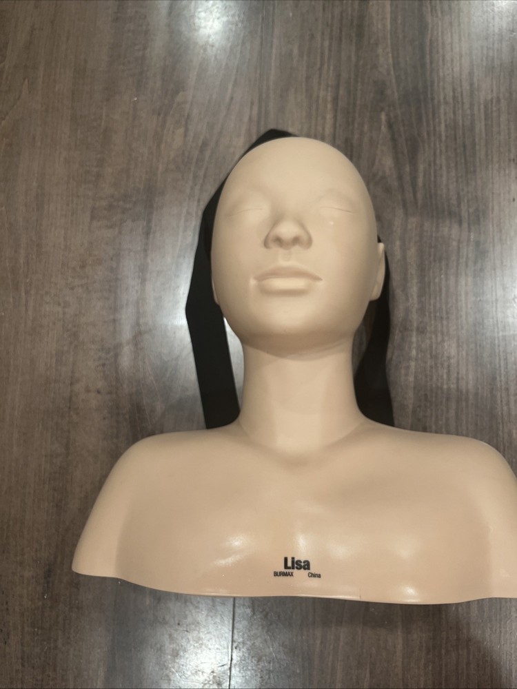 Lisa Massage Training Head Shoulders Burmax Mannequin With Strap