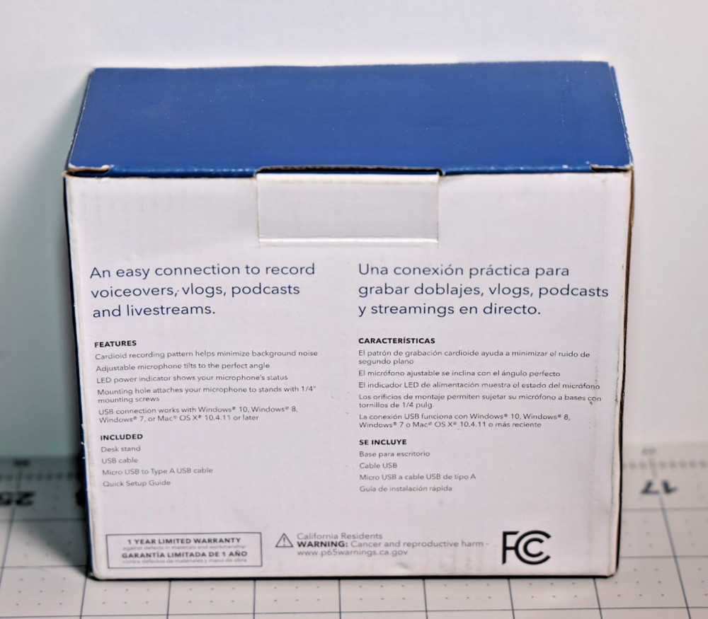 Heavy USB Recording Computer Microphone NS-CBM19 |O32