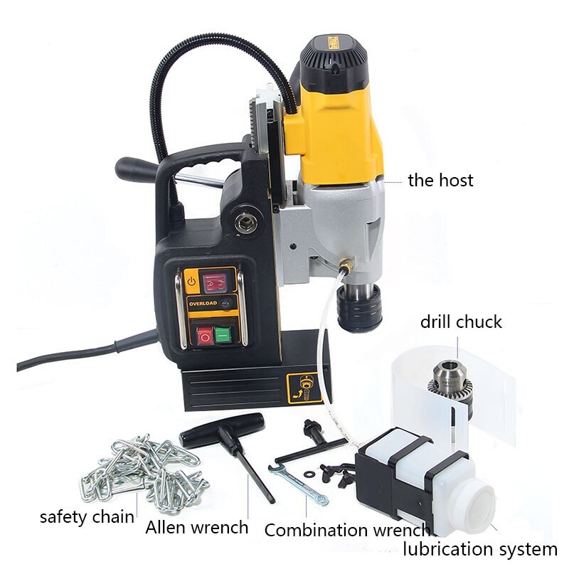 DWE1622K Tapper Magnetic Drill1200W Adjustable Speed Tapping Desktop Drill