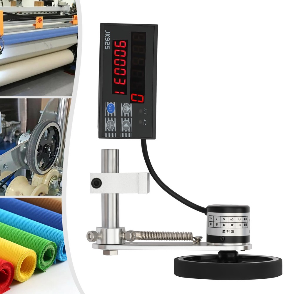 Rolling Wheel Electronic Digital Meter Counter Length Measure Tool w/ Encoder US