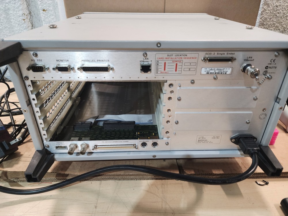 HP/Agilent 16702A Logic Analysis System READ!
