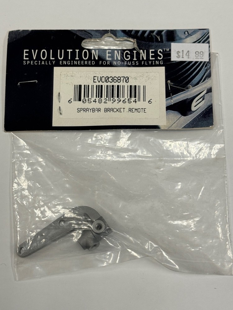 Evolution RC Engine .36 36 Remote SprayBar Bracket EVO036870