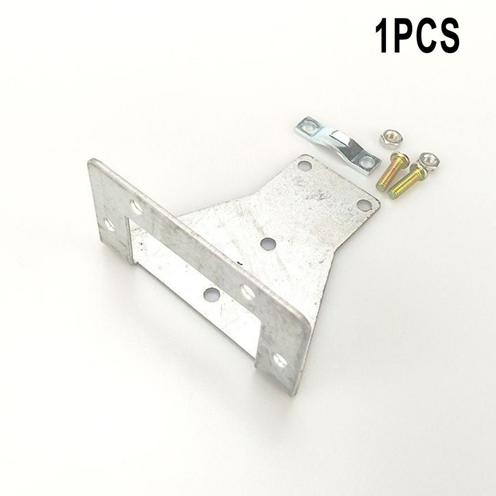 Mounting Bracket Holder Recessed Panel Replace Silver With Screws 1pcs 50A