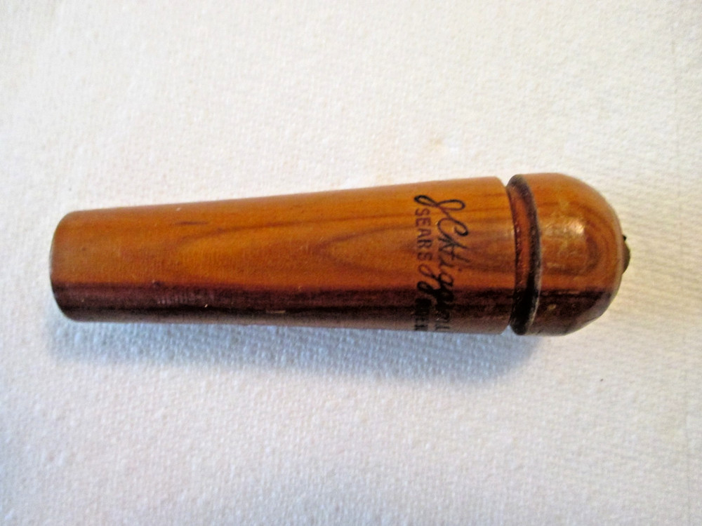 VINTAGE J. C. HIGGINS CROW CALL.