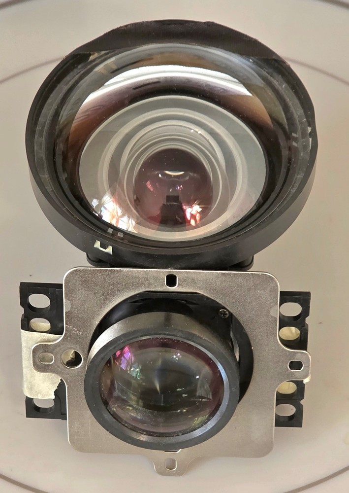 Lens for rear projection screen ..May have other use also.