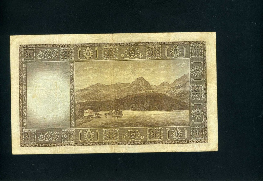 Czechoslovakia 500 korun 1946 - VF-