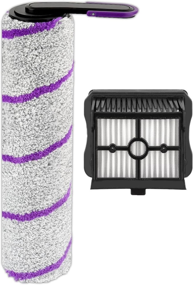 2 Pack S20 Pro Replacement Brush Rollers and Filters Compatible with Narwal S20