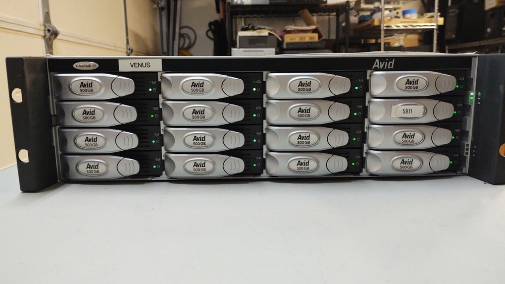 Avid VideoRAID SR Hard Drive Array 16-Bay (8TB)
