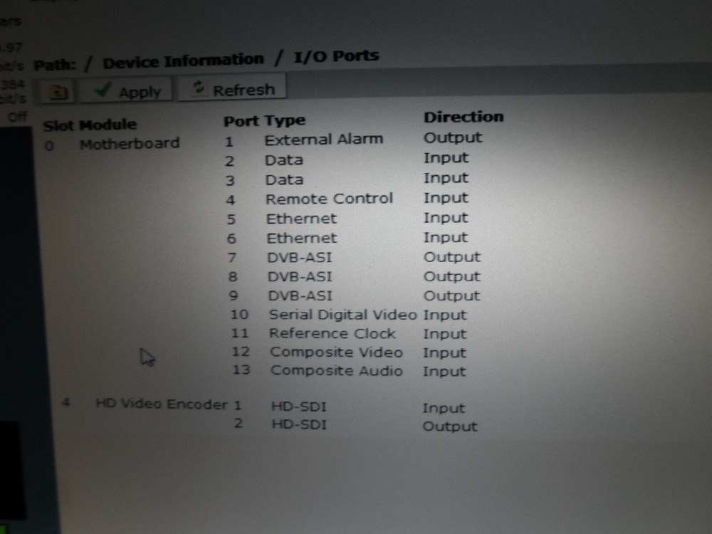 Ericsson Tandberg E5788 E5782 Voyager Encoder HD 4:2:2 VBR Reflex AllLicenses