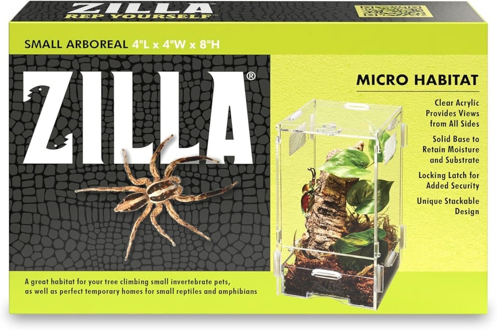 Stackable Micro Habitat for Reptiles & Invertebrates