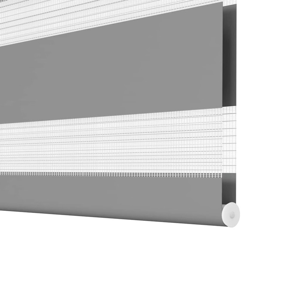 Zebra blind 24.0x47.2" Fabric Width 22.3 " grey