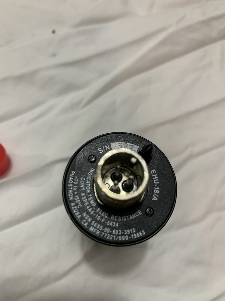 Phaostron P/N 77221/000-19663 Aircraft Temperature Indicator