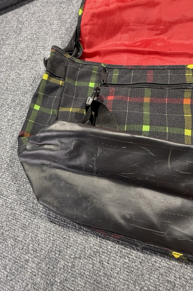 Jansport Plaid Messenger Bag