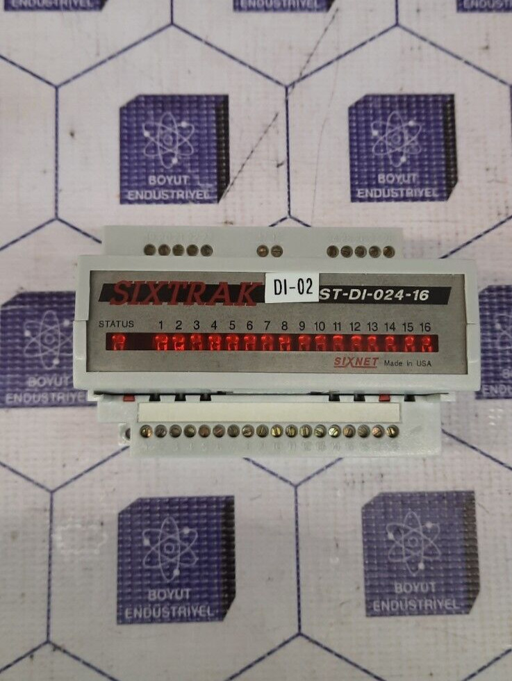 SIX TRAK ST-DI-024-16 INPUT MODULE DISCREET HIGH DENSITY