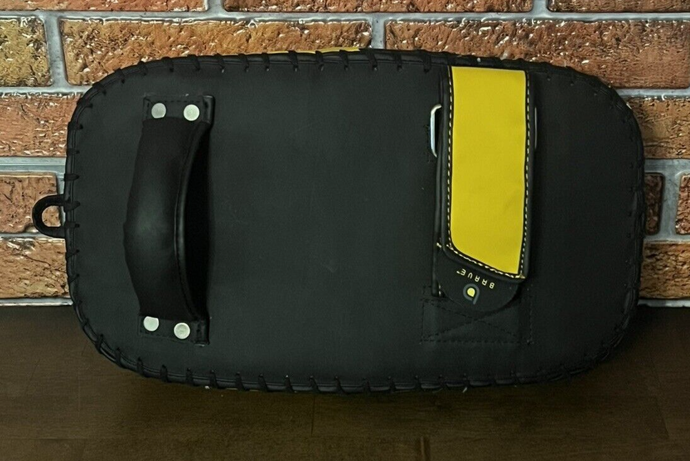 Century Brave Curved Muay Thai Pad Yellow / Black
