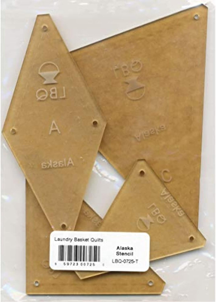 Alaska BOM Template Set from Laundry Basket Quilts