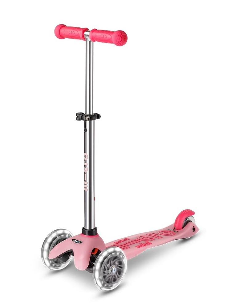 Micro Kickboard | Mini Deluxe Glow Plus LED Scooter | Adjustable Handlebar | ...