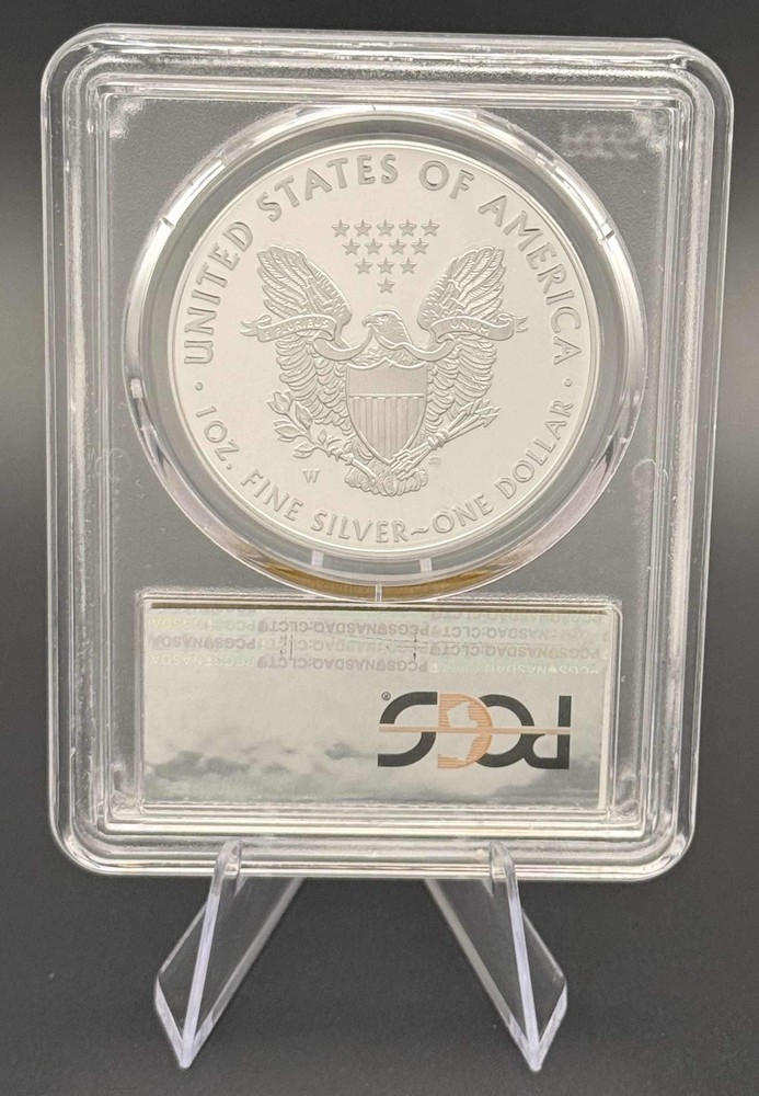 2016-W (2019) $1 Silver Eagle West Point Hoard PR70DCAM PCGS