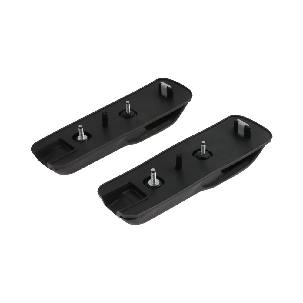 Black 2x Windshield Hold Down Bracket for Jeep Wrangler Gladiator 68307300AC