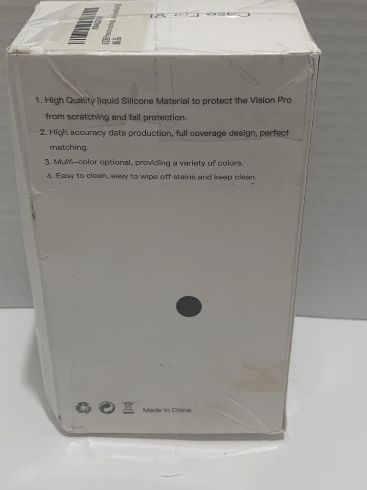 Case For Vision Pro Black. Sealed Silicone New