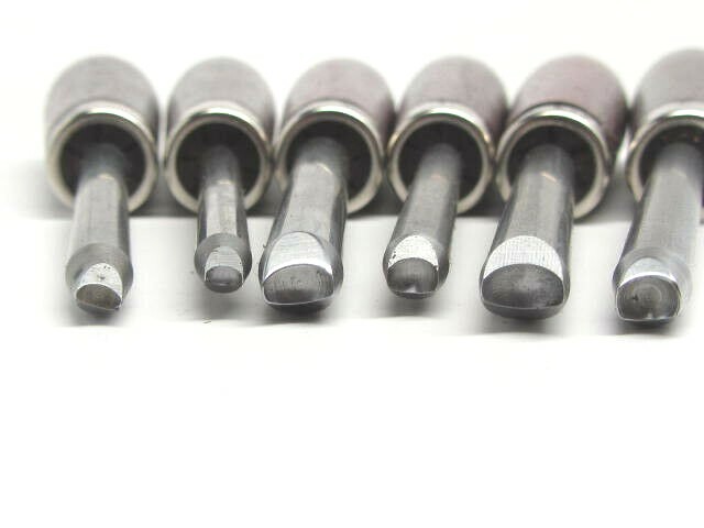 Ramelson Eye Punches Set 6pc Oval Wood Carving Tools & Woodworking Tools