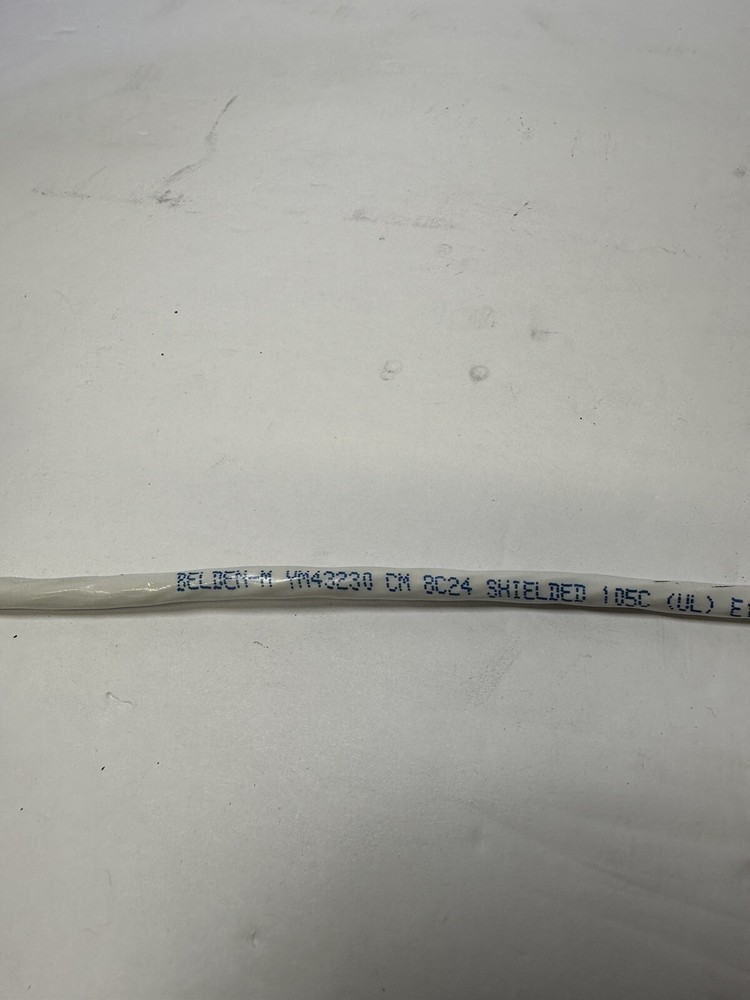 20ft Belden YM 24/8C Conductor Shielded Computer/Instrumentation Cable White