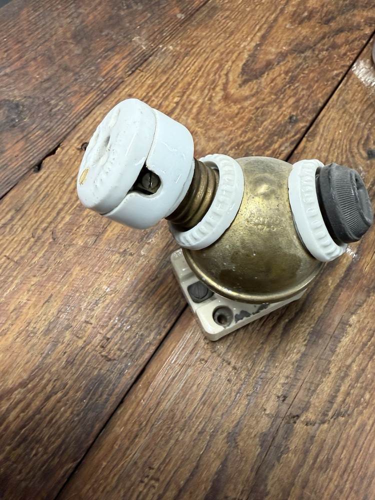 Antique Perkins Electric Attachment Plug
